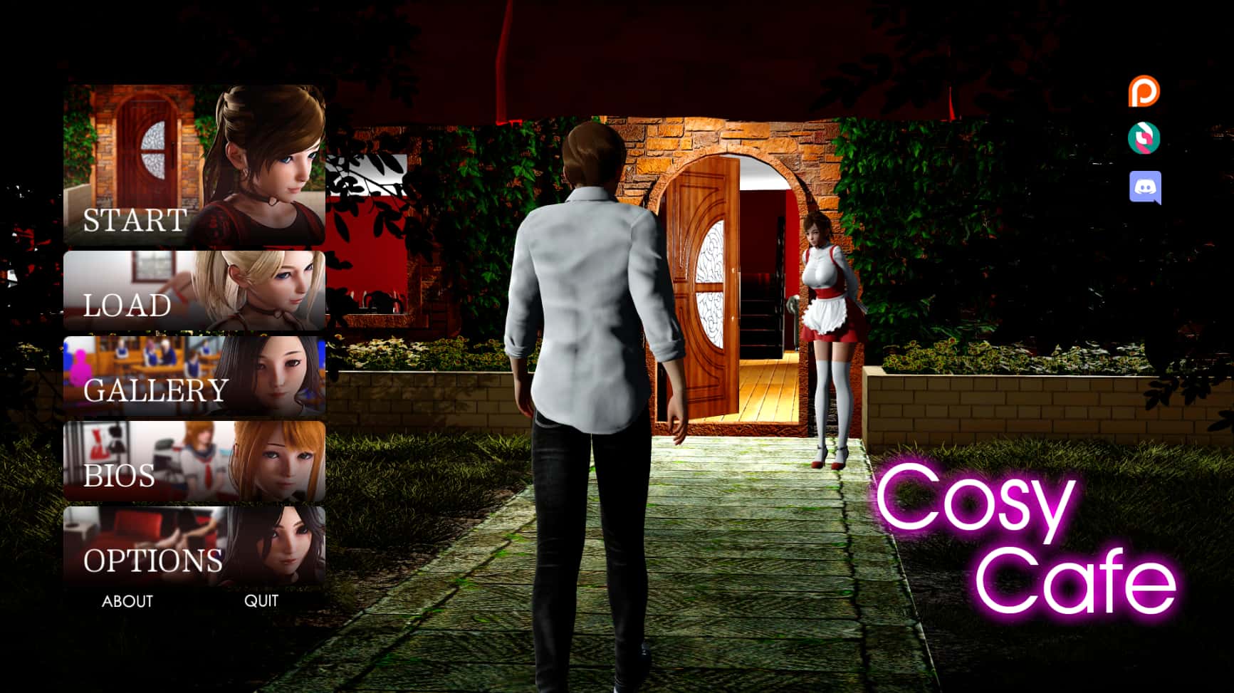 舒适咖啡厅|Cosy Cafe背景