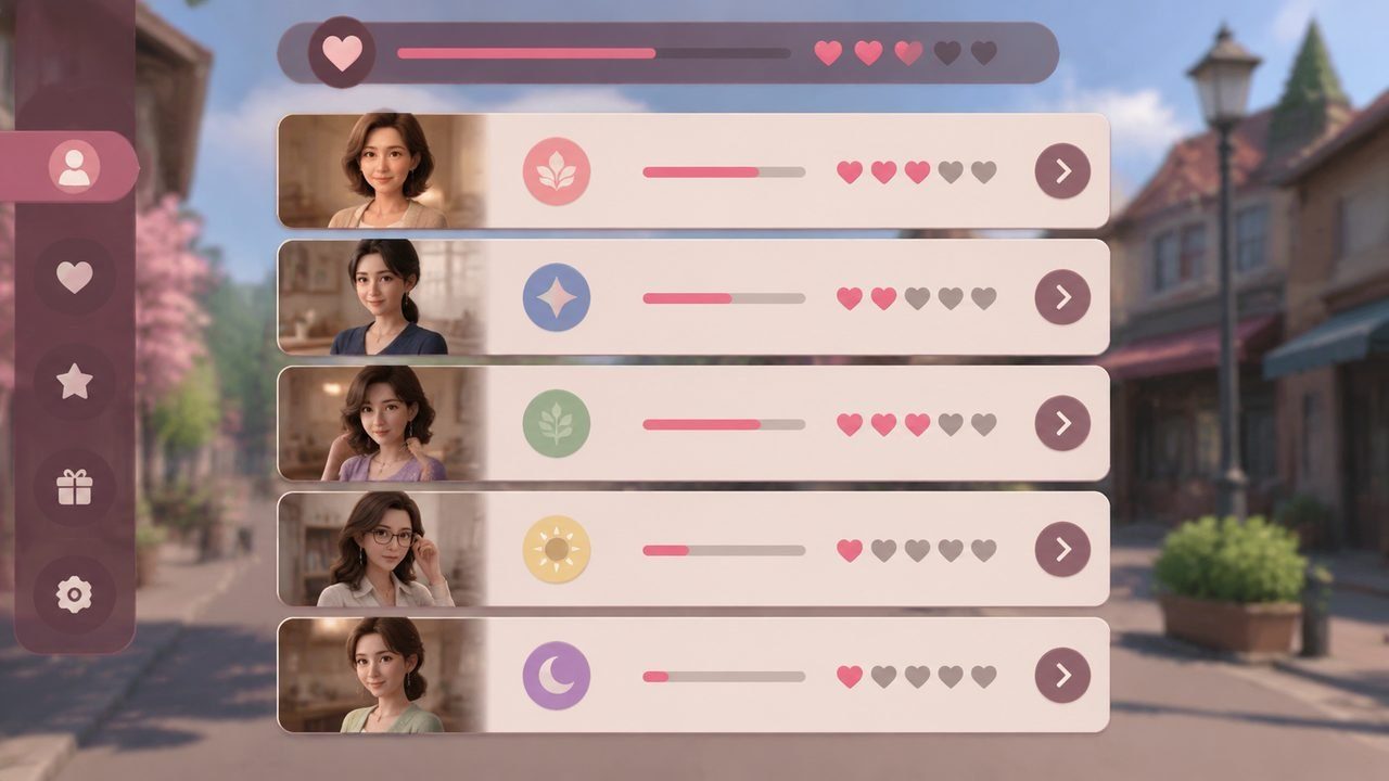 熟女日 角色养成 玩法截图 6
