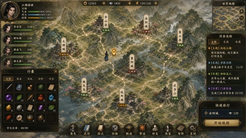 金庸群侠传5爱与死仙狐MOD六周年 版本内容 页面配图 7