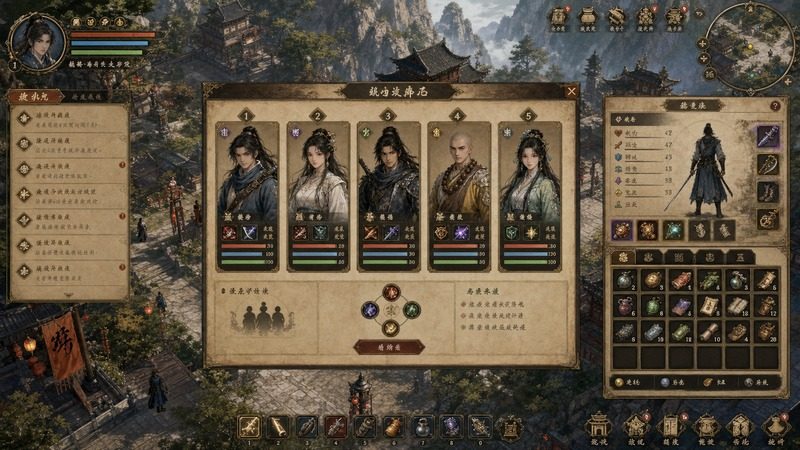 金庸群侠传5爱与死仙狐MOD六周年 中文界面 实机截图 6